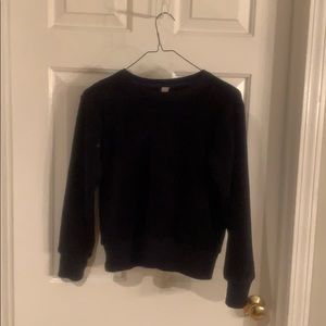 Navy Fleece sweatshirt by Athleta